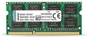 A-Tech 2GB DDR3 1333MHz PC3-10600 CL9 SODIMM 204-Pin Non-ECC SO-DIMM Laptop, Notebook RAM Memory Module at