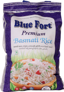 Blue Fort Premium Basmati Rice Basmati Rice (Long Grain, Steam) Price ...