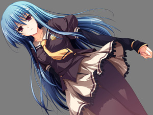 Athah Anime Akatsuki No Goei Moe Kanzaki Akatsuki no Goei Blue Hair ...