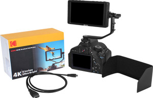 KODAK 5 inch 4K Ultra HD Monitor (4K M5 Broadcast Field Camera Monitor) Price in India - Buy KODAK 5 inch 4K Ultra HD Monitor (4K M5 Broadcast Field Camera Monitor) online at Flipkart.com