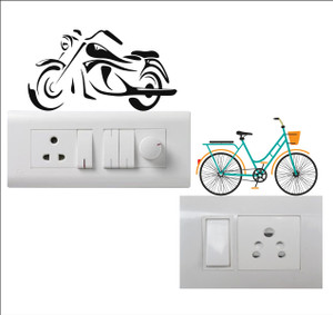 Sticker Hub 7 cm Switch Board Sticker - Wall Decorative - Switch Panel ...