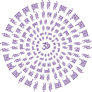 Hare Rama Sticker god & god's 50 cm Hare Krishna hare Rama Self Adhesive Sticker Price in ...