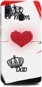 BARMANS Back Cover for Samsung Galaxy A30 / mom dad, Mom Dad, Mom And ...