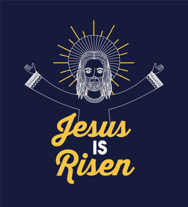 KD jesus s risen Sticker Poster|Religious poster|Christian Poster|size ...