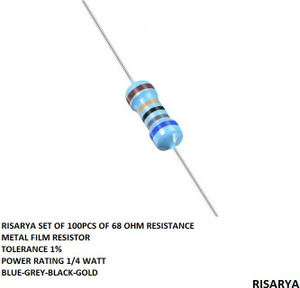 100x Résistance CMS SMD 1206 68K 1% 1/4W - FR