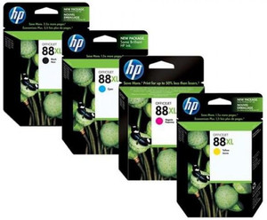 4 Cartouches d'imprimante Multicouleur pour HP Officejet Pro L7681