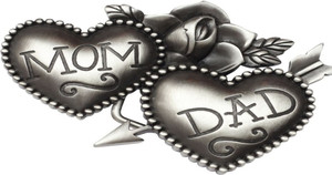 Ordershock Mom Dad Heart Men and Women Body Tattoo - Price in India ...