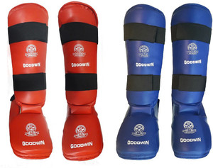 GOODWIN KAI APPROVED MARTIAL ARTS, KARATE, MOULDED SHIN GUARD COMBO ...