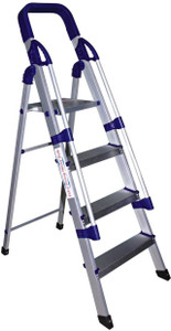 PARASNATH Railing 4 Step Folding Ladder Heavy Duty Ladder Mild ...
