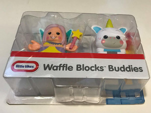 Little Tikes Waffle Blocks Double Figure Pack- Fairy/Unicorn Rattle ...