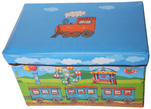 THE DODO STORE FOLDABLE STOOL CUM STORAGE BOX ( Train) Storage Box ...