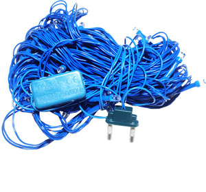 Shopuspro 40 LEDs 12.5 m Blue Steady String Rice Lights Price in India ...