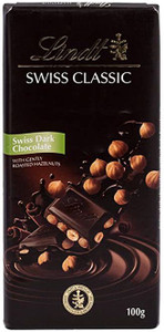 LINDT Swiss Classic Dark Chocolate, Hazel Nut Bars Price in India - Buy ...