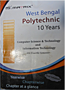 Matrix Computer Science & Technology And Information Technology 4th ...