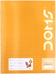 DOMS Single Line Exercise Notebook Pack of 6 Regular Notebook Single ...