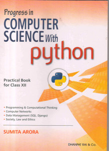 Cbse Progress In Computer Science With Python Class 12: Buy Cbse ...