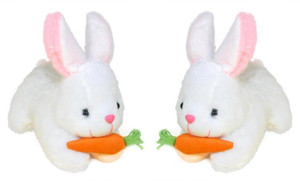 DESTINO Soft Toys White Rabbit Toy - 11 inch - Soft Toys White Rabbit ...