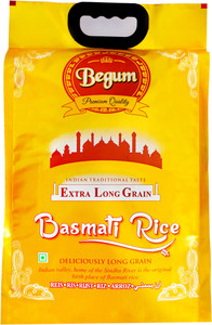begum Basmati Rice (lLong Grain) Basmati Rice (Long Grain, Steam) Price ...