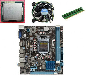 chiptech H55 Combo Motherboard with CPU fan, i3-1st Gen CPU and 4GB ...