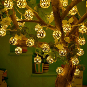 A one creations 14 LEDs 5.08 m Gold Steady Ball Rice Lights Price in ...