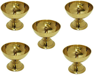 Uniqon Brass (Pack of 5) Table Diya Price in India - Buy Uniqon Brass ...