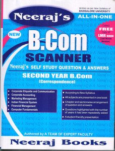 Bcom-Ii Year Scanner-Bangalore University( Correspondence): Buy Bcom-Ii ...
