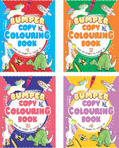 Bumper Copy Colouring Book 1, 2, 3 & 4: Buy Bumper Copy Colouring Book ...