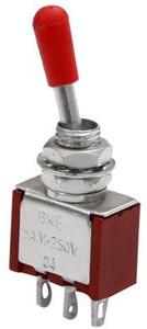 Universal TECH RISER Electrical Toggle Switch, SPST, ON-OFF, 3 A/250V ...