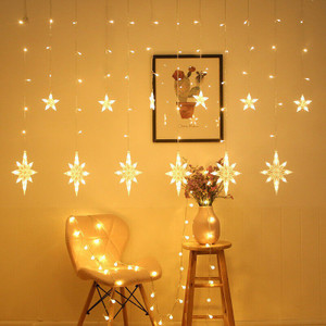 feelis 138 LEDs 2.49 m Yellow Flickering, Steady Star Rice Lights Price ...