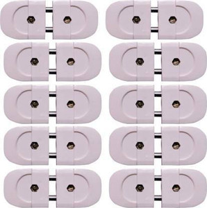 SAGEPL 2 PIN MALE -FEMALE TOP PLUG 6 AMP 10 PCS COMBO Two Pin Plug ...