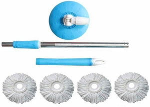 Montreal Stainless Steel and Plastic Mop Rod Stick with 360 Degree ...