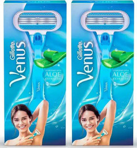 Venus Breeze Aloe Vera Razor Pack Of 2, Women - Price in India, Buy ...