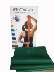 TheraBand Professional Latex Resistance Bands For Upper Body, Lower Body, And Core Exercise