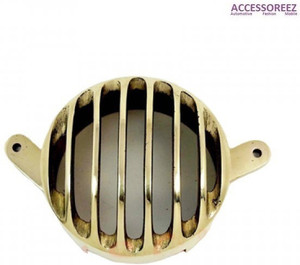 ACCESSOREEZ Golden Tail Light Grill For Royal Enfield Bullet 350 ...