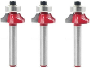 LIEUTENANT 6.35MM-SHANK Round-over -Bits. (Cutting Dia 1/8