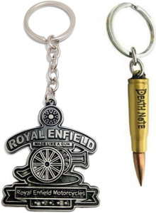 kd collections KD-612 - Combo of Royal Enfield Bullet Bike Keychain ...