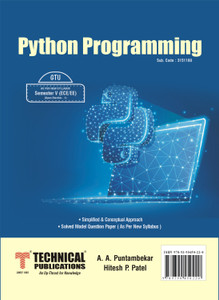 Python Programming for GTU 18 Course (V -Electrical/Electronics/ECE ...