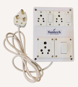 Suntech Industries Two 6A Socket and Two 6A Switch with one 16A power ...