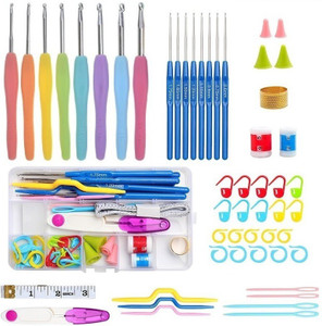 Buy 61 PCS Crochet Hooks Kits, Ergonomic Crochet Hooks Sets, Hook