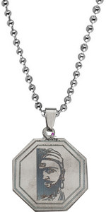 Sullery Chhatrapati Shivaji Maharaj Rajmudra Locket With Chain Sterling ...