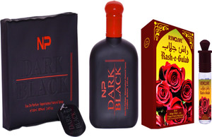 NP NEW PERFUMES DARK BLACK PERFUME & RASH E GULAB ATTAR Price in India ...