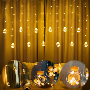 Infiprises 138 LEDs 3.01 m Yellow Steady, Flickering Ball Rice Lights ...