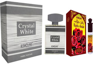 Revolve CRYSTAL WHITE PERFUME & RASH E GULAB ATTAR Price in India - Buy ...