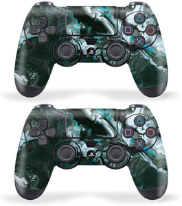Ps4 Controller Sticker Kit Techfit Combo of 2 Printed Skin Wrap Vinyl Sticker For PS4 DualShock ...