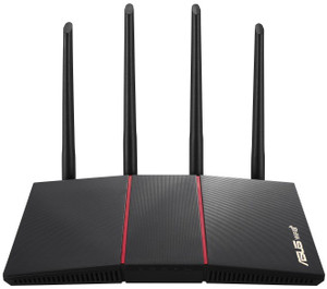 ASUS RT-AX55 Mesh Router 2.4 GHz, 5 GHz 1000 Mbps Wifi Speed Dual Band ...