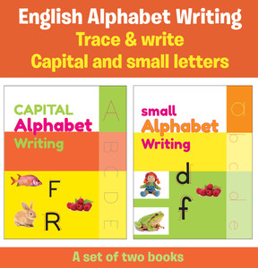 English Alphabet Writing - A Set Of 2 Books, Trace & Learn To Write ...