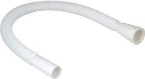 HORSEWAY Flexible PVC 32 mm Waste Pipe/Outlet Tube Connector for Basin ...