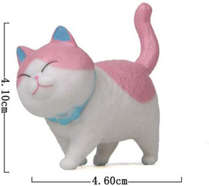 10 Mini Kawaii Cat Figurines – Cute Tiny Kittens For Cake Toppers, Desk Decor, Plant Pals & Party Favors - View #12