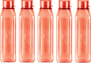 Milton Prime 1000 Pet Water Bottle Set - 5 Pack, 1 Litre Each, Grey, BPA Free & Leakproof - View #3