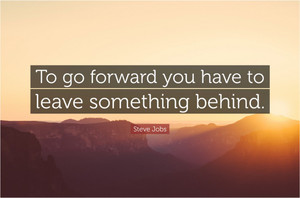 Go Forward Steve Jobs Motivational Quote Poster Paper Print - Quotes ...
